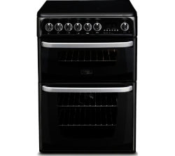 HOTPOINT  CH60EKK Electric Ceramic Cooker - Black